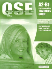 QSE Quick Smart English Pre-intermediate Teacher's Guide with CD 2 (Reading) New Edition (A2-B1)