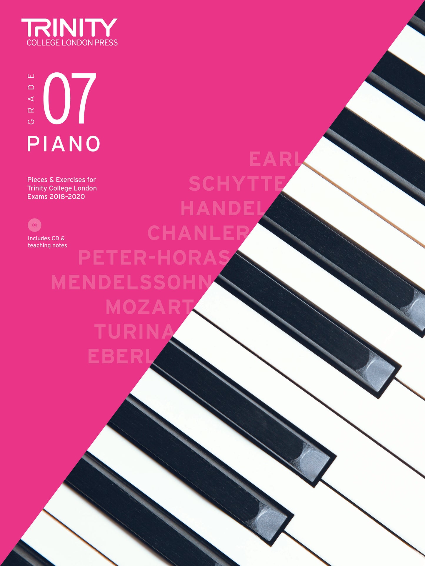 Piano Exam Pieces & Exercises 2018-2020 - Grade 7 (with CD & teaching notes)