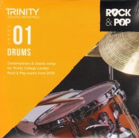 Trinity Rock & Pop 2018 Drums Grade 1 (CD only)