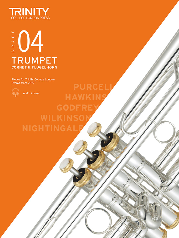 Trumpet, Cornet & Flugelhorn Exam Pieces From 2019. Grade 4