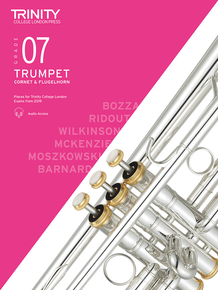 Trumpet, Cornet & Flugelhorn Exam Pieces From 2019. Grade 7