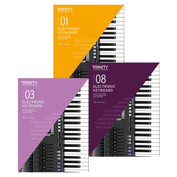 Electronic Keyboard Exam Pieces from 2019