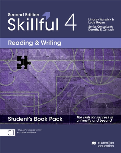 Skillful Level 4 Reading & Writing Student's Book Pack (C1) - 2nd edition