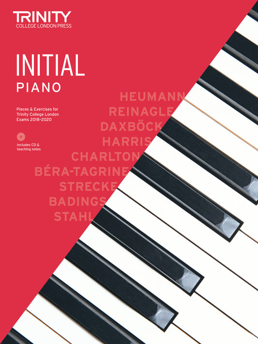 Piano Exam Pieces & Exercises 2018-2020 - Initial (with CD & teaching notes)