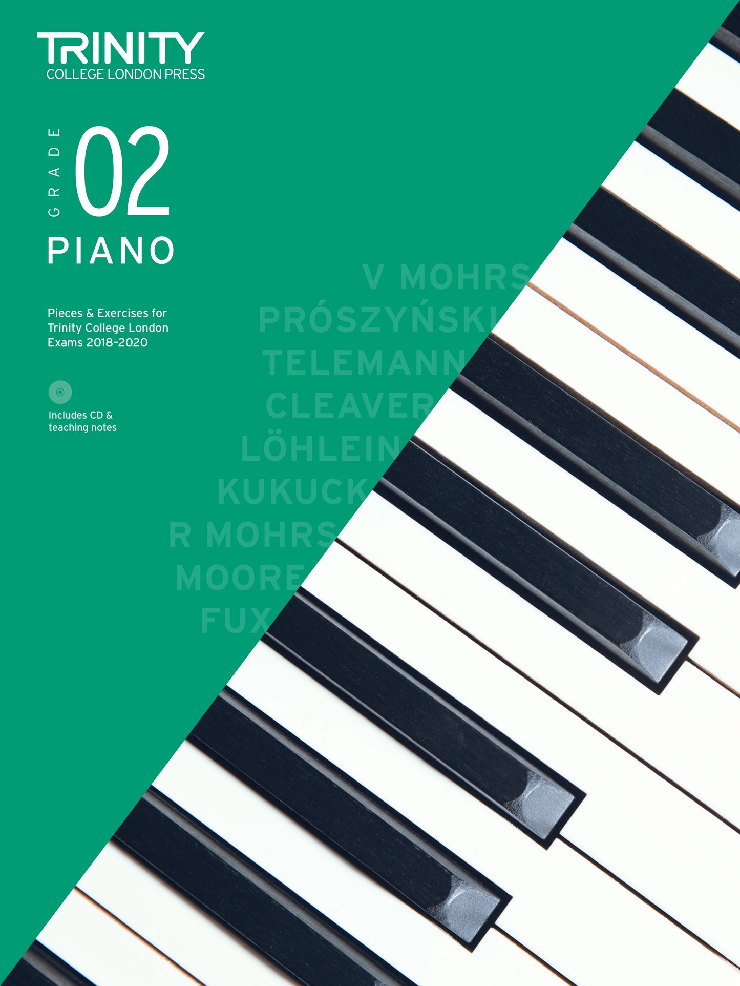 Piano Exam Pieces & Exercises 2018-2020 - Grade 2 (with CD & teaching notes)