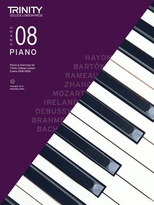 Piano Exam Pieces & Exercises 2018-2020 - Grade 8 (with CD & teaching notes)