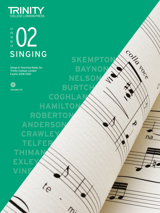 Singing Grade 2 2018 (with CD & teaching notes)