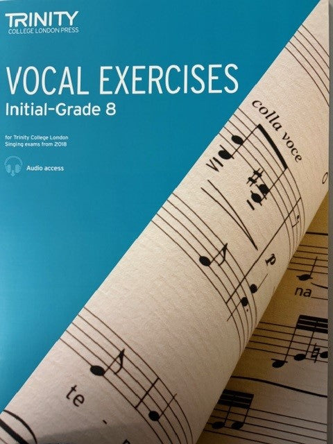 Vocal Exercises 2018 Initial - Grade 8 (Book & Audio downloads)