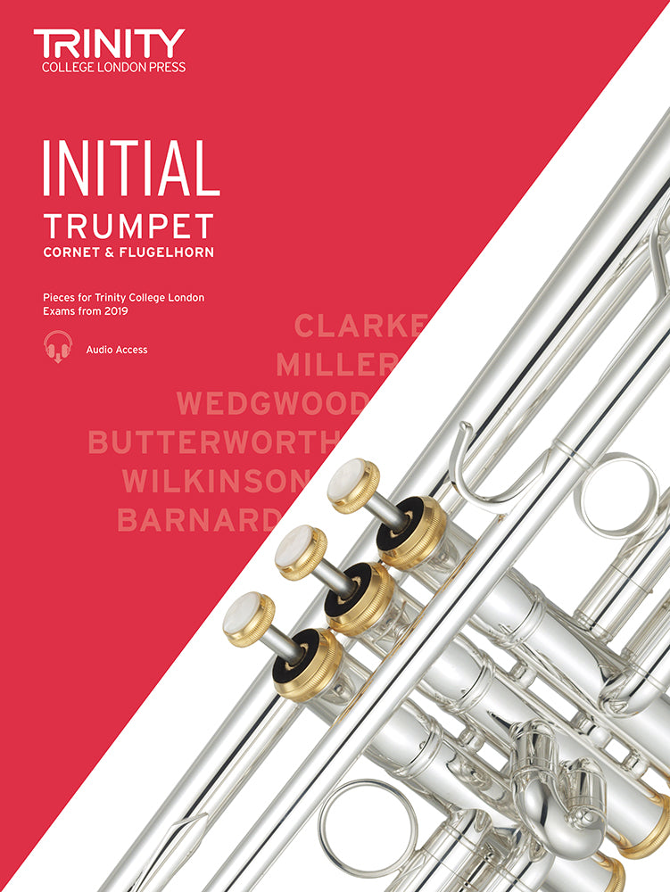 Trumpet, Cornet & Flugelhorn Exam Pieces From 2019. Initial Grade