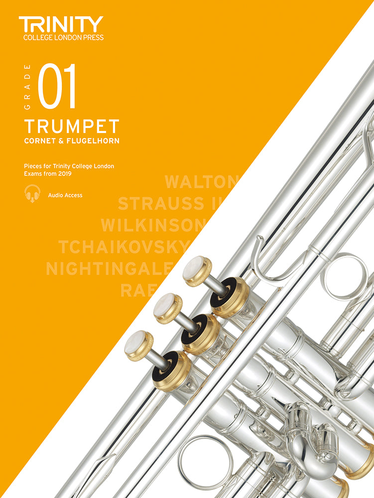 Trumpet, Cornet & Flugelhorn Exam Pieces From 2019. Grade 1