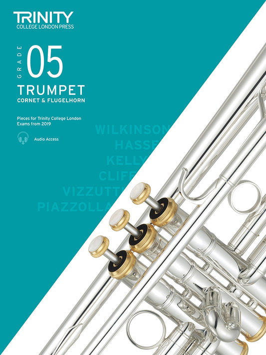 Trumpet, Cornet & Flugelhorn Exam Pieces From 2019. Grade 5