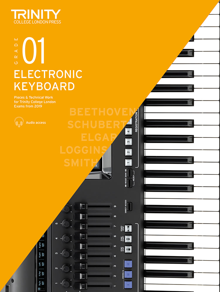 Electronic Keyboard Exam Pieces & Technical Work from 2019: Grade 1