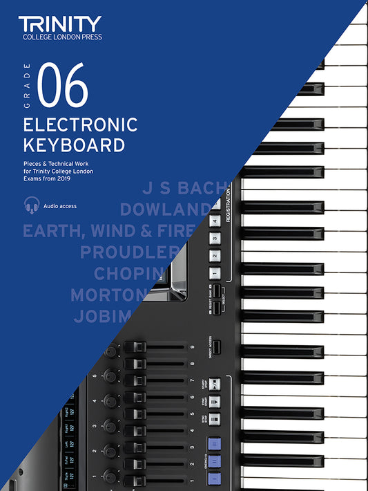 Electronic Keyboard Exam Pieces & Technical Work From 2019: Grade 6