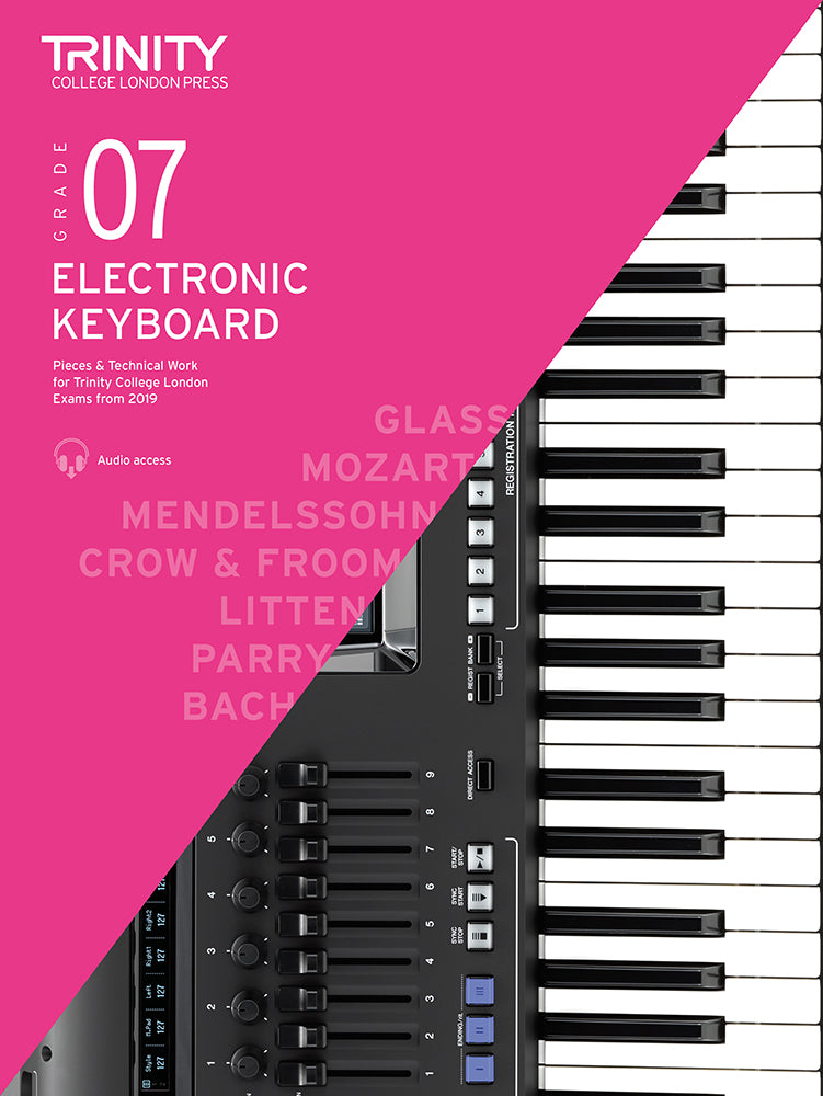 Electronic Keyboard Exam Pieces & Technical Work From 2019: Grade 7