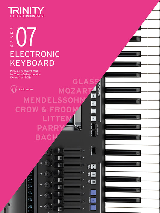 Electronic Keyboard Exam Pieces & Technical Work From 2019: Grade 7