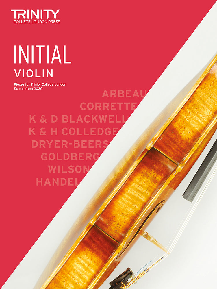 Violin Exam Pieces From 2020: Initial