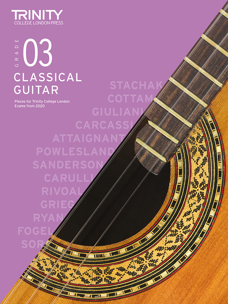 Classical Guitar Exam Pieces From 2020: Grade 3