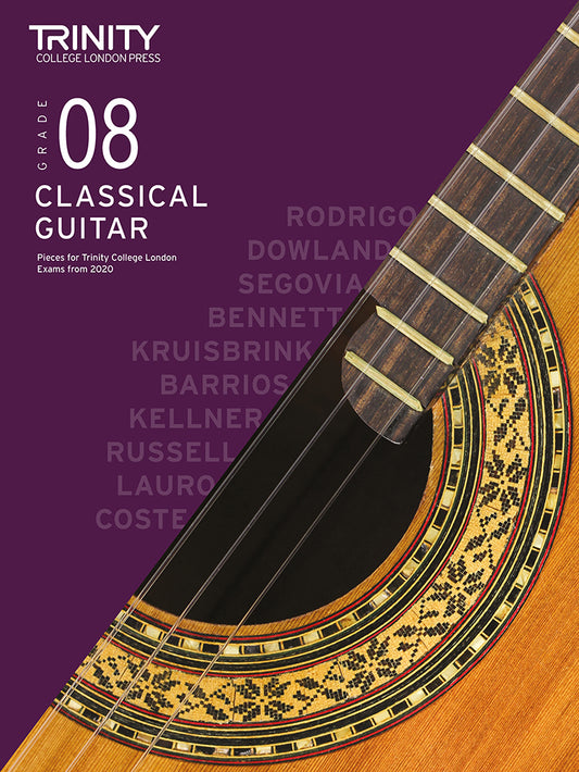 Classical Guitar Exam Pieces From 2020: Grade 8