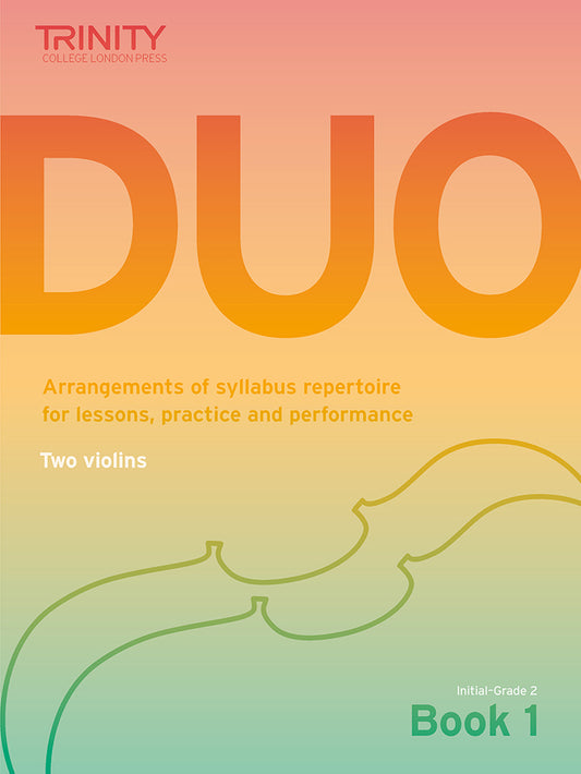 Duo - Two Violins: Book 1 (Initial - Grade 2)