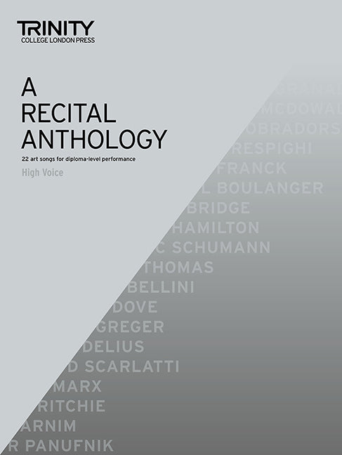 A Recital Anthology (High Voice & Piano)