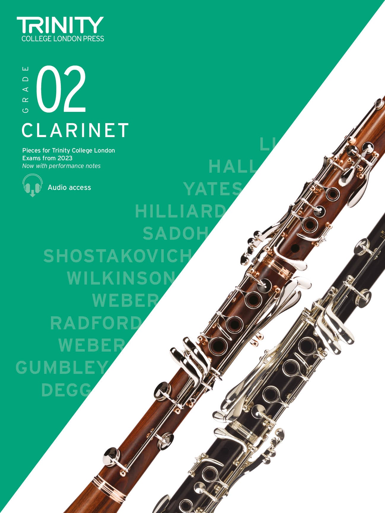 Clarinet Exam Pieces from 2023: Grade 2 (Instrumental Solo)