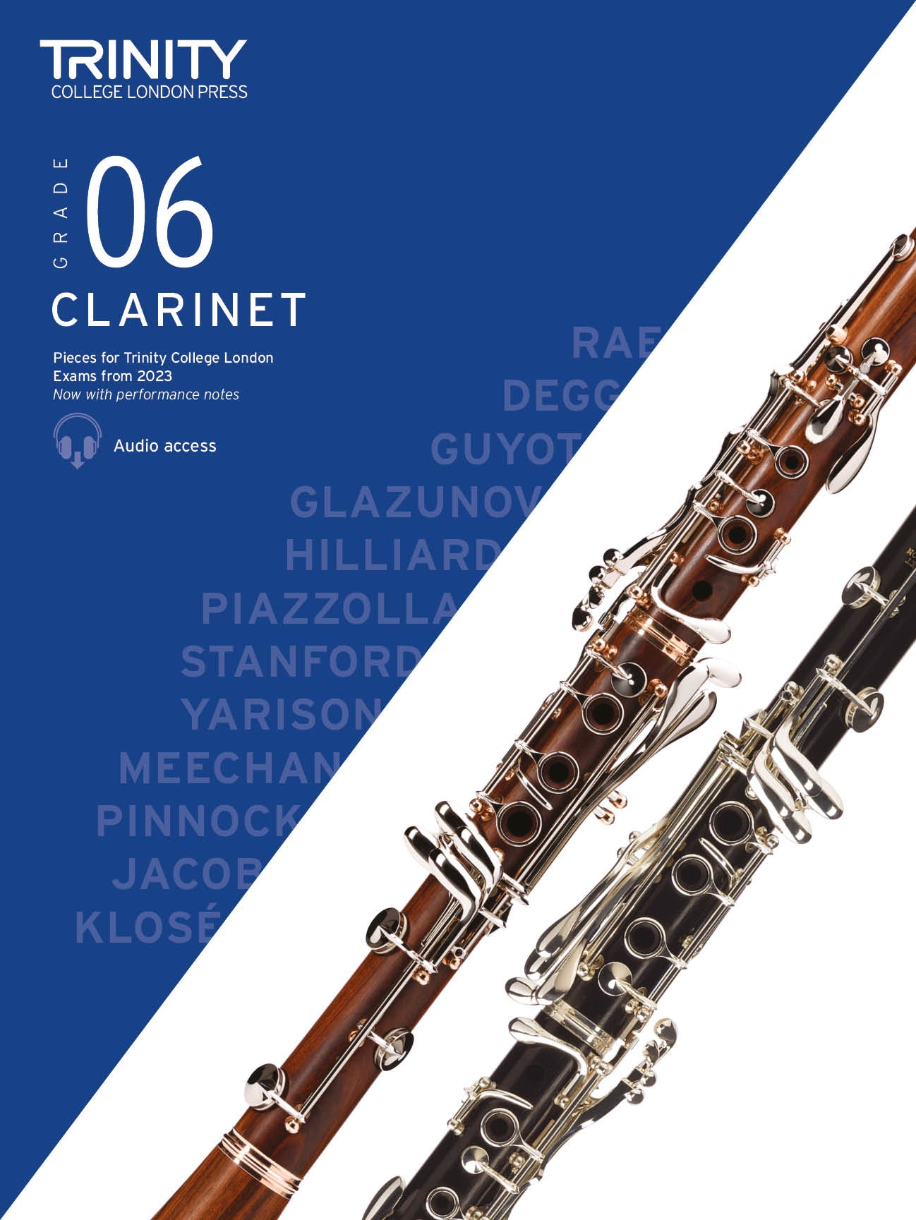 Clarinet Exam Pieces from 2023: Grade 6 (Instrumental Solo)