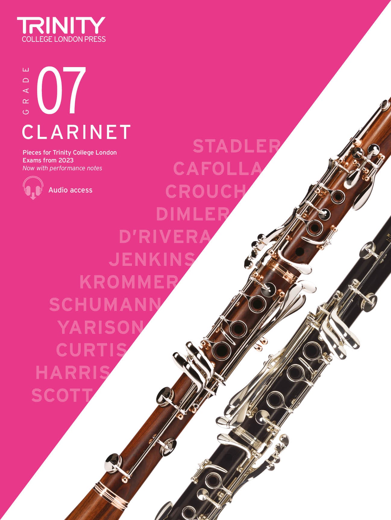 Clarinet Exam Pieces from 2023: Grade 7 (Instrumental Solo)