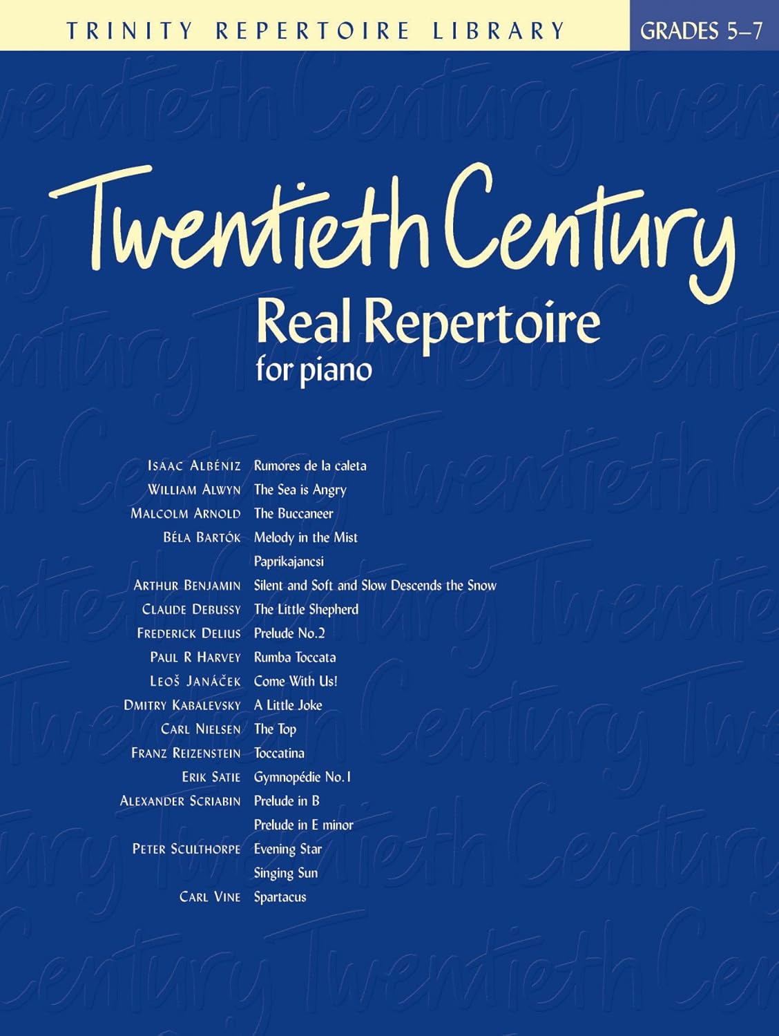 20th Century Real Repertoire for piano