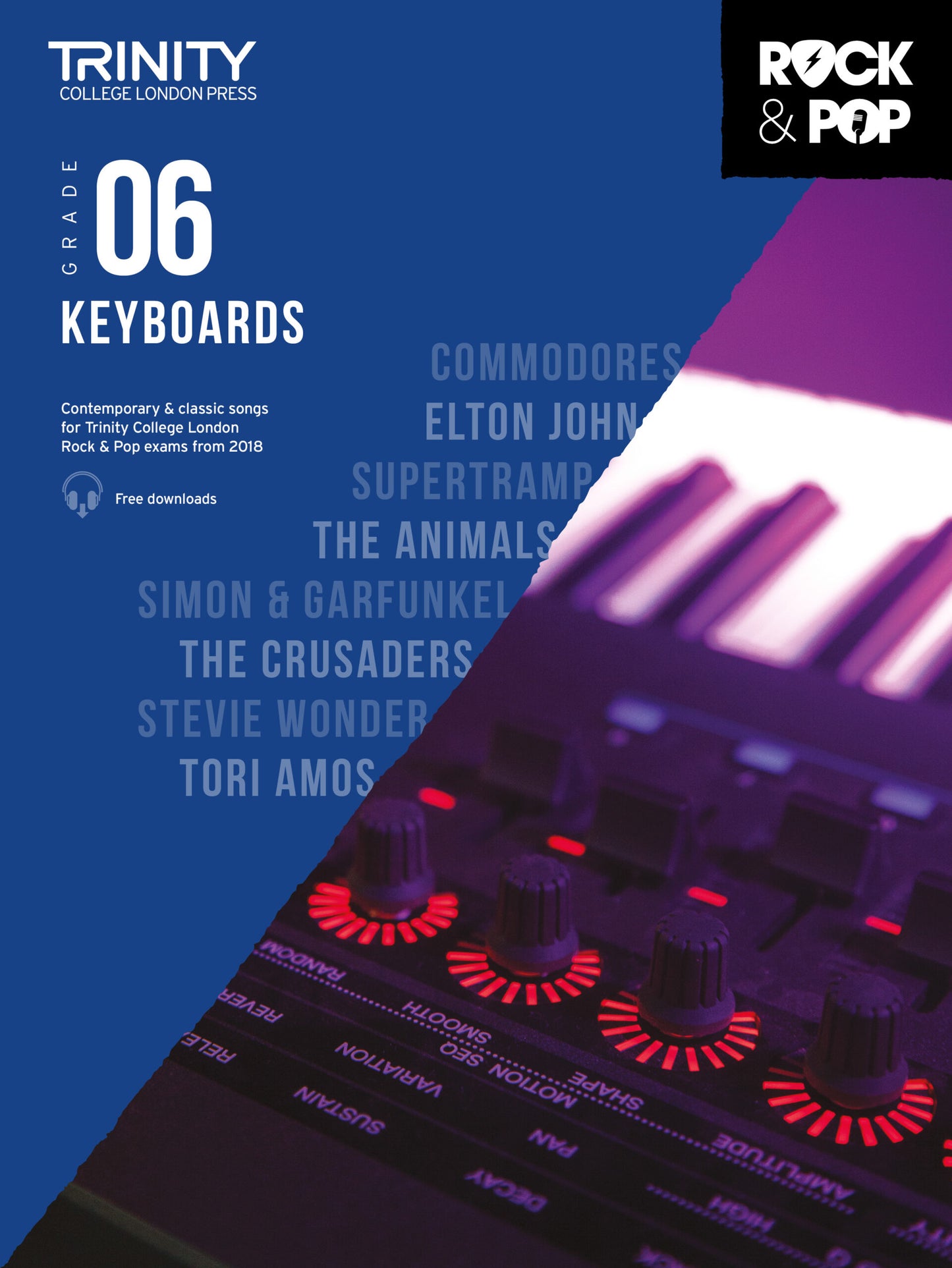 Trinity Rock & Pop 2018 Keyboards Grade 6