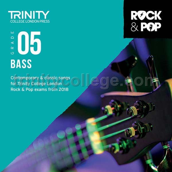 Various Trinity Rock Pop 2018 Bass Grade 5 CD Only